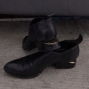 Alexander Wang ankle booties that will cause heads to turn! They look fab
